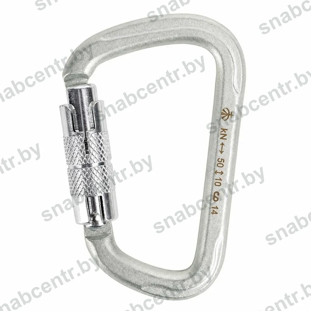 ver 0226 Карабин стальной люкс автомат (Keylock), 50 кН - 1